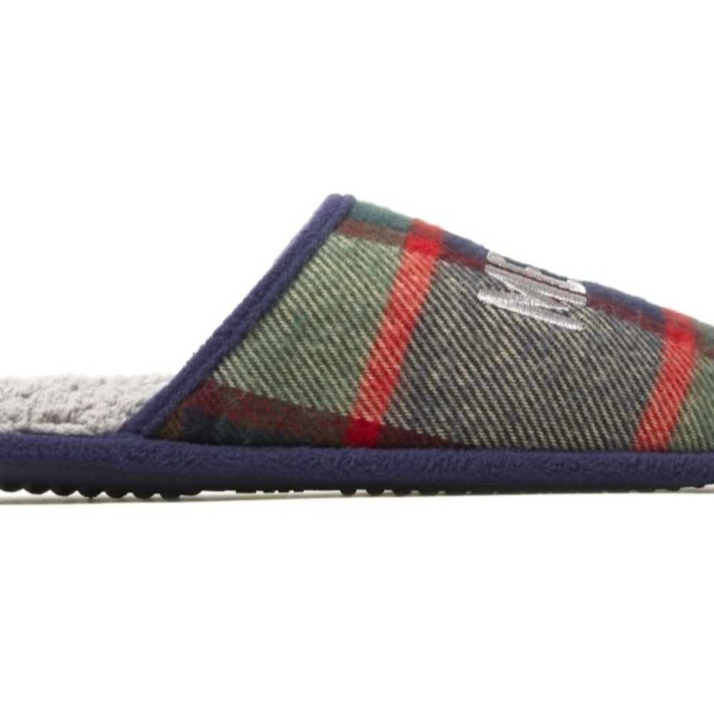 Dearfoams Cozy Comfort Men's Novelty Scuff Slippers (L / 11-12) - Picture 10 of 10